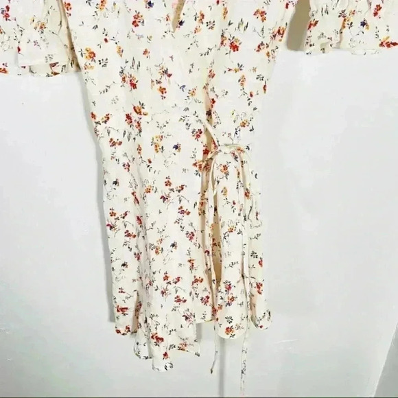 NWT Reformation Carmelo Dress Gabrielle Floral Mini Linen - Picture 6 of 9